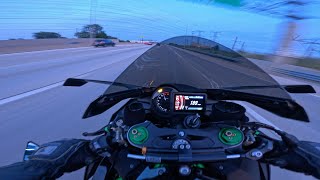 Running Late on a Ninja H2