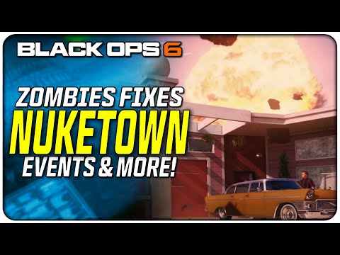 Nuketown Release Date, Seasonal Events, Zombies Fixes, & More! (BO6 News)