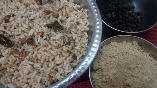 Milagorai ஐயங்கார் ஸ்டைல் மிளகு சாதம்/பெருமாள் கோவில் பிரசாதம் 5/Pepper podi & rice