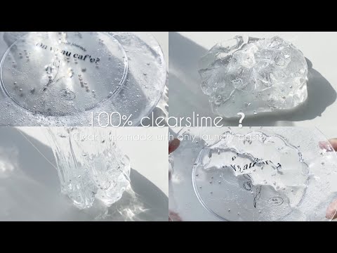 100%？？ clearslime 🤍 ┊︎ クリアスライム asmr