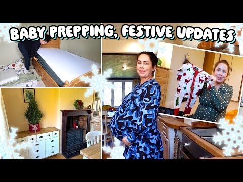 Bedroom Transformation, Getting Baby and Festive Ready 🎄