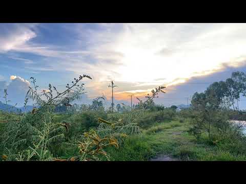 日落下午 , 如此平靜