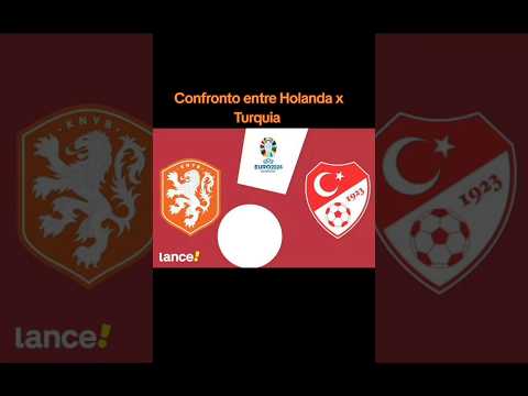 Confronto entre Holanda x Turquia #eurocopa2024 #holanda #turquia