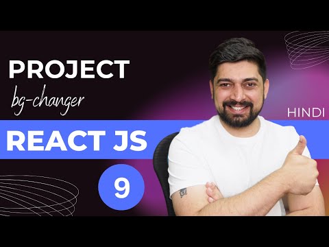 Building a react project | bgChanger