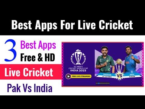 Best App For Live Cricket in Mobile 2023 | Pakistan Vs India Match World Cup Mobile Mai Kesy Dekain