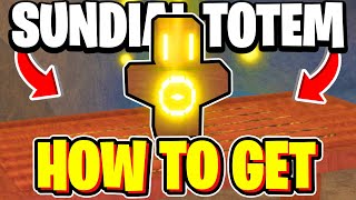 How To GET SUNDIAL TOTEM In Fisch! Sundial Totem Location Roblox