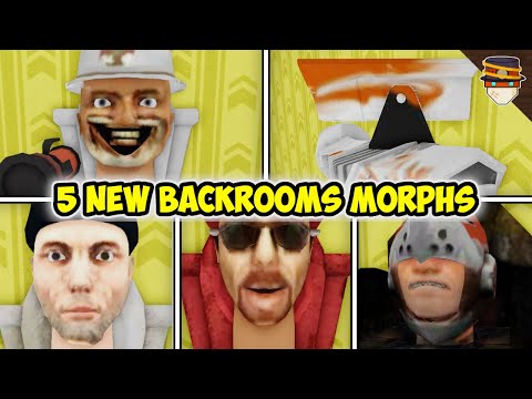 [UPDATE 279] 🧑‍🚒  How to get ALL 5 NEW BACKROOMS MORPHS | Roblox