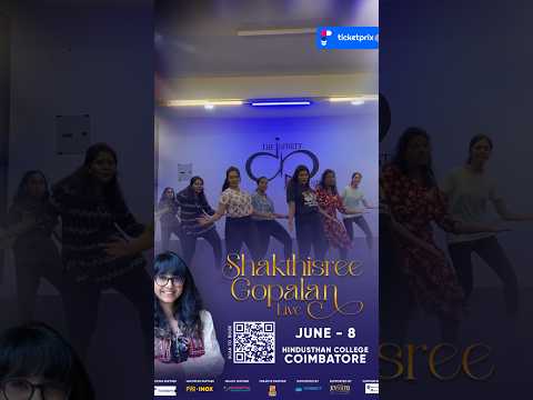 Vaaya en veera June 8 Shakthi Sree gopalan concert #song #music #concert #shakthisreegopalan #tamil