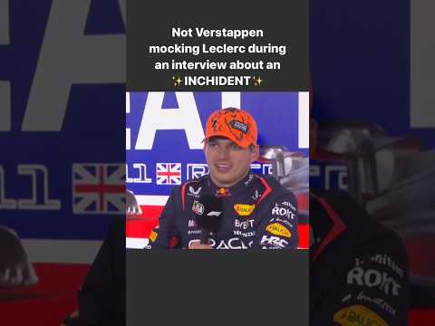 Max Verstappen Mocking Charles Leclerc 🤣 Redbull Racing RB20 F1 | Formula 1 #shorts