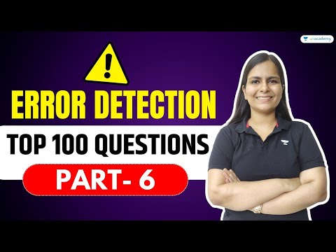 Top 100 Questions - Error Detection (Part-6) English Grammar Nimisha Bansal | Bank Pro