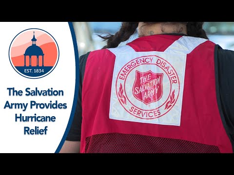 The Salvation Army Provides Hurricane Relief