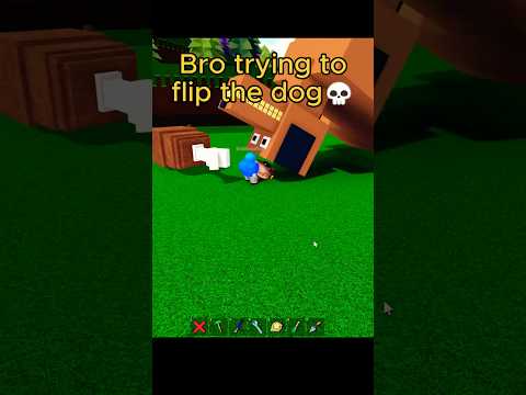 Bro tried to flip his good  dog🐶💀 #robloxdog #babft #buildaboat #buildaboatfortreasure #dogpoop