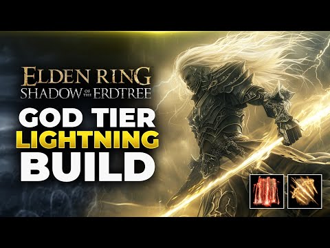 GOD TIER Lightning Faith Build For Elden Ring DLC!