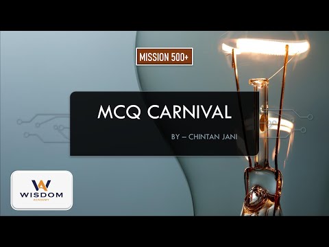 MCQ CARNIVAL | GPSC PRELIM 2017 | GEOGRAPHY | WISDOM ACADEMY