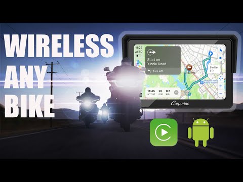 You gotta get this! Apple Carplay | Android Auto on any motorcycle.