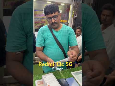 Redmi 13c 5G Silver Colour look like Wow 🤩 #Unboxing