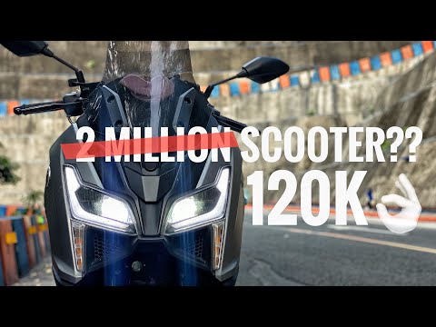 120k SCOOTER WITH 2MILLION GOLDWING FEATURE.