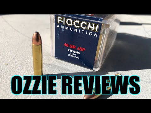 Fiocchi 40gr JSP 22 Magnum Accuracy Test