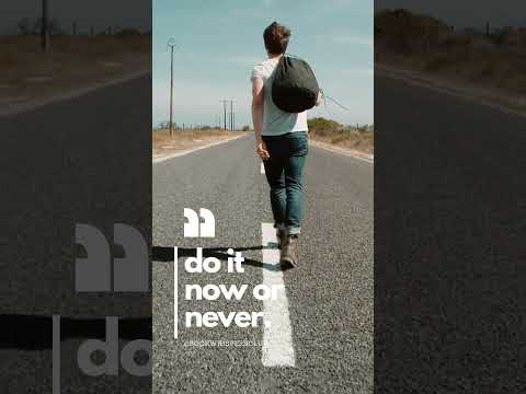 Do It Now or Never | Motivation, Inspiration, Take action