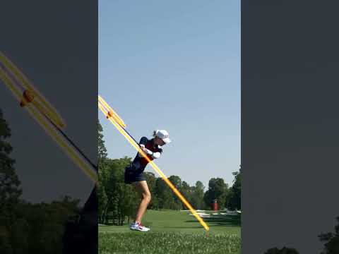 Major Queen Beauty Golfer Nelly Swing Amazing Swing Motion & Slow Motion 2024