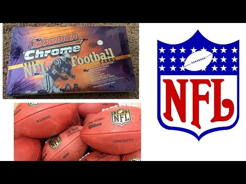 1999 Bowman Chrome Football Hobby Box Break