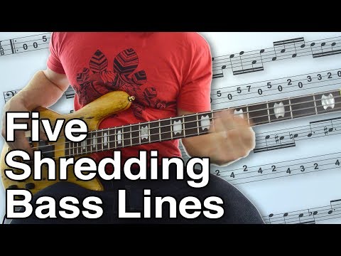 5 Shredding Bass Lines - Crank Up Your Speed With These Songs