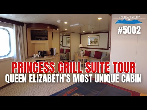 The Best Cabin Onboard? Queen Elizabeth Princess Grill Suite 5002 Full Tour