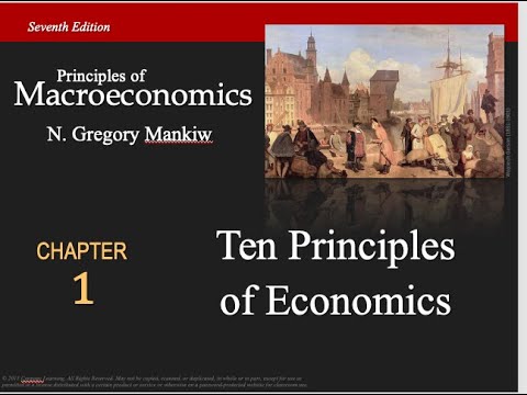 Mankiw’s Principles of Macroeconomics - Chapter 1