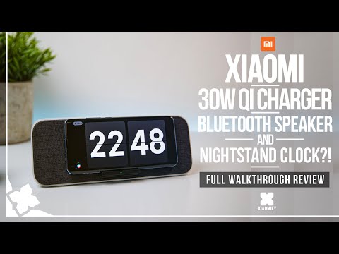 Xiaomi 30W QI charger + Bluetooth speaker - full walkthrough [Xiaomify]