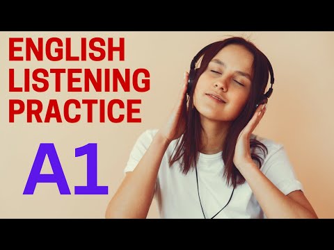 🎧A1 English Listening Practice: Speak English as a Native Speaker