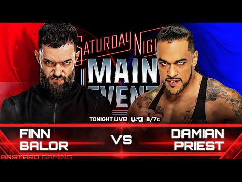 WWE 2K24 | Finn Balor VS Damian Priest | Saturday Night Main Event