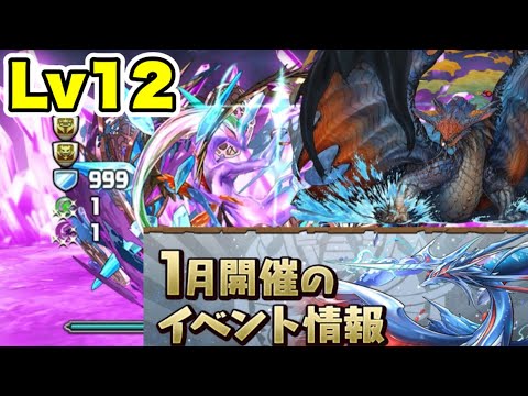 【ズラすだけ】1月クエストダンジョンLv12 クリア編成・立ち回り紹介！！【パズル&ドラゴンズ/#パズドラ】