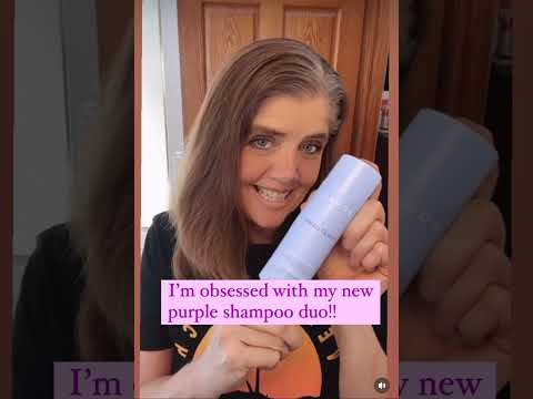 Do you use purple shampoo?  I’m obsessed after 1 wash with VIOLET LIGHTS! Shiny, bright,&soft!