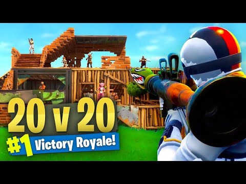 Teams of 20! - Fortnite |Gameplay Live|