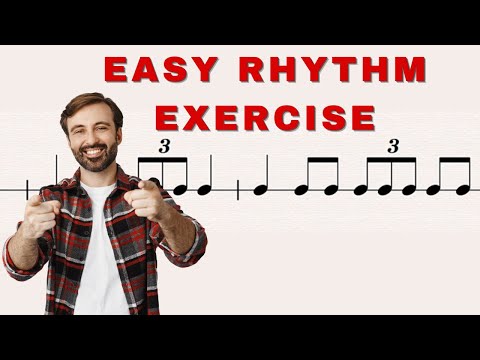 Easy Rhythm Exercise 🎵🥁 – Perfect Timing for Beginners