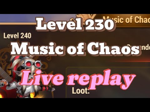 Hero Wars Music of Chaos Level 230 The ONLY Team!