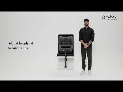 How to Adjust the Headrest I Anoris T2 i-Size Car Seat I CYBEX