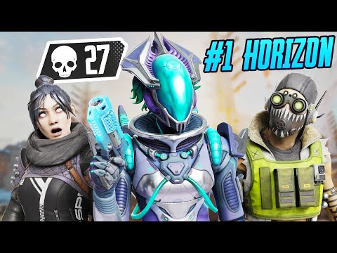 #1 HORIZON (S17) Carries Randoms To A 27 Bomb Part 2 - Apex Legends Season 17