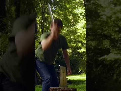 Hacking and Chopping with a Cane Machete.