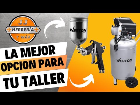 😃 LA MEJOR PISTOLA Y COMPRESOR PARA TU TALLER DE HERRERIA 👨🏼‍🏭