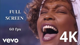 Whitney Houston - Star Spangled Banner (National Anthem) - Super Bowl 1991 - 4K REMASTERED