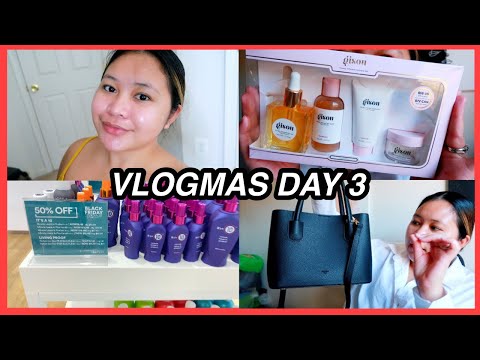 VLOGMAS DAY 3 : SEPHORA HAUL + SHOP W/ ME AT ULTA