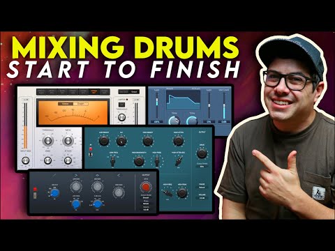 Mixing Drums Like a Pro: Home Studio Edition