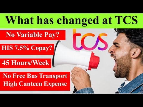 Important! TCS Changed Policies For FY24-25 | HIS Copay, Canteen, 45 hours per week #tcs #infosys