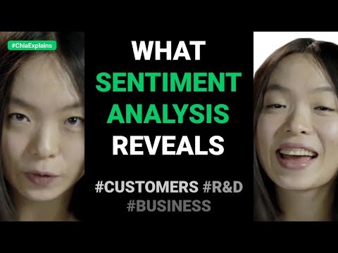 How sentiment analysis lets you find out what your customers like?