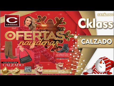 CATALOGO CKLASS OFERTAS NAVIDEÑAS CALZADO 2024