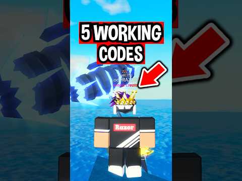 5 WORKING CODES in Roblox Fisch..