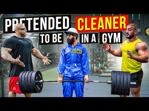 Elite Powerlifter Pretended to be a CLEANER #14 | Anatoly GYM PRANK