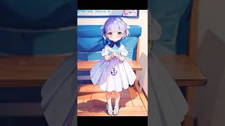 成長する湊あくあ(全身) Minato Aqua 's growth (full body) #ホロライブ #vtuber #アニメ #ai