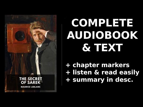 The Secret of Sarek 💖 By Maurice Leblanc FULL Audiobook